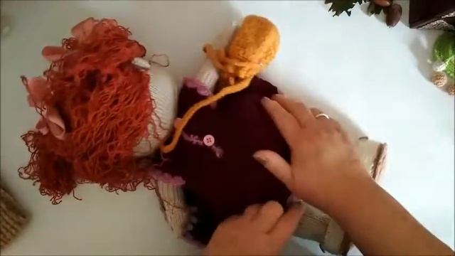 Обзор куколки связанной спицами смотреть онлайн