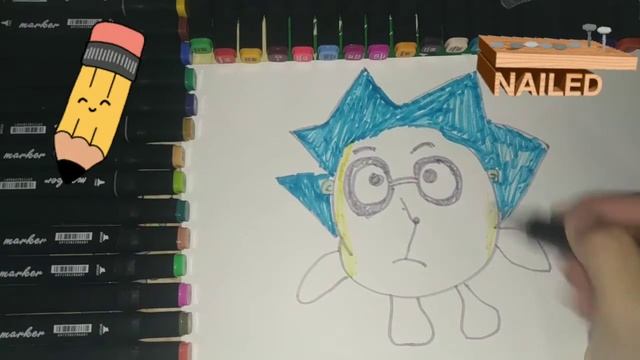 как можно нарисовать ёжика | drawing for children hedgehog смотреть онлайн