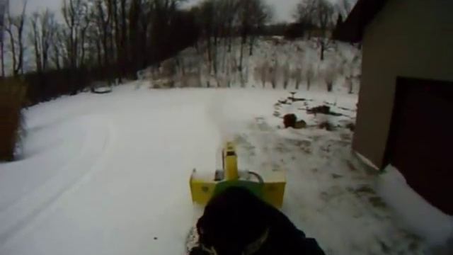 Kevin Snowblowing John Deere 54" смотреть онлайн