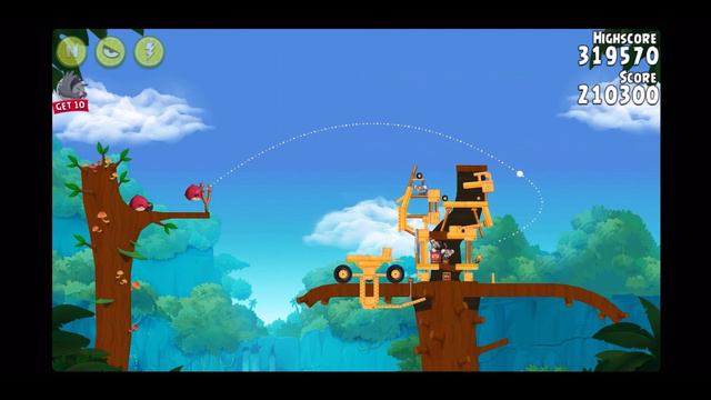 Failed to beat my own high score. Angry Birds Rio 2 Level 20. смотреть онлайн