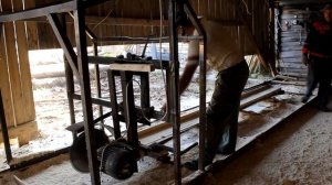 ЧЕРТЕЖИ пилорамы!!! Пилим ОСИНУ на угловой дисковой пилораме!!!