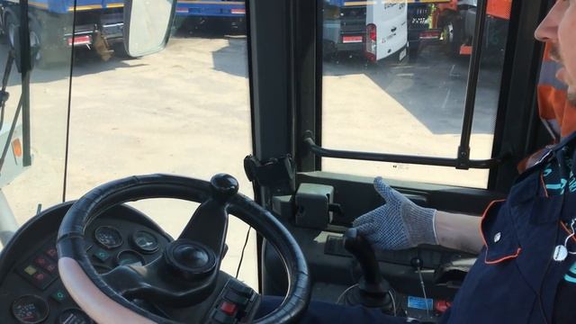 Выбор фронтального погрузчика б/у. На что обратить внимание при осмотре смотреть онлайн