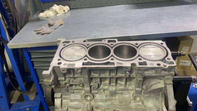 Киа Спортейдж 3 своевременный ремонт и приемлемая цена за ремонт!расточка блока в 0.50. смотреть онлайн