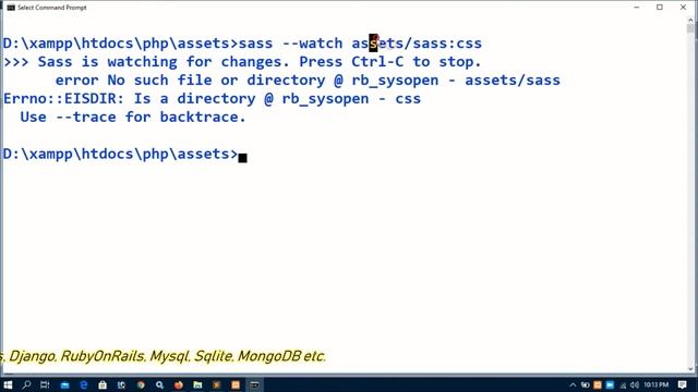 Sass Tutorial Part-02 | Scss & Css In Assets | Sass On Win смотреть онлайн