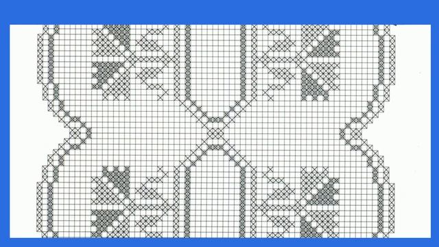 Как связать салфетку крючком (3) - схема - бесплатно скачать смотреть онлайн