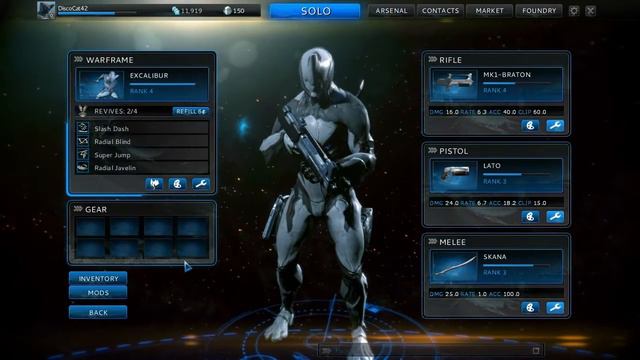 Warframe Solo - Part Four - Low Health & Storage Rooms смотреть онлайн