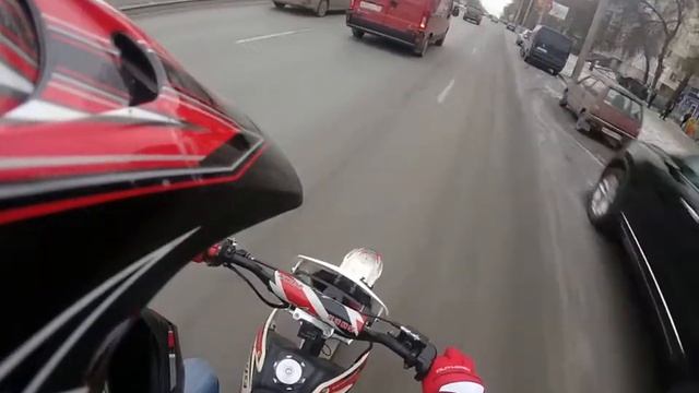 Покатухи на Kayo 140 в декабре №1 смотреть онлайн