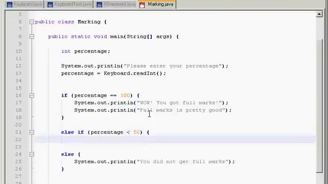 Java Tutorial Ep4 - Control Structures смотреть онлайн