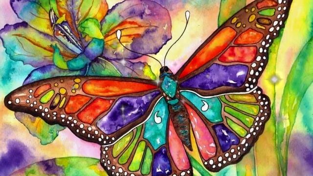 Бабочка. Афанасий Фет. Стихотворение смотреть онлайн