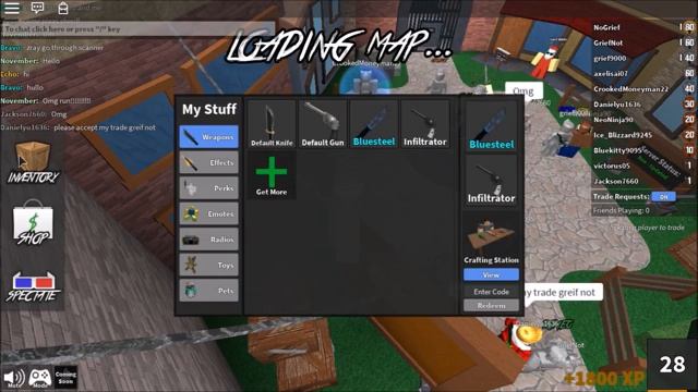 SPARKLY KNIVES!!! --- Roblox Murder Mystery 2 смотреть онлайн