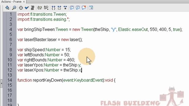 Flash AS3 - Capture Keyboard Input Tutorial Video Game Basics смотреть онлайн