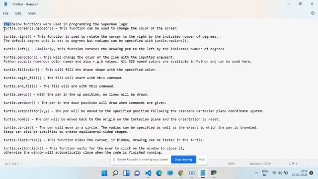 How to cerate Super man logo use by Python Turtle with Source code смотреть онлайн