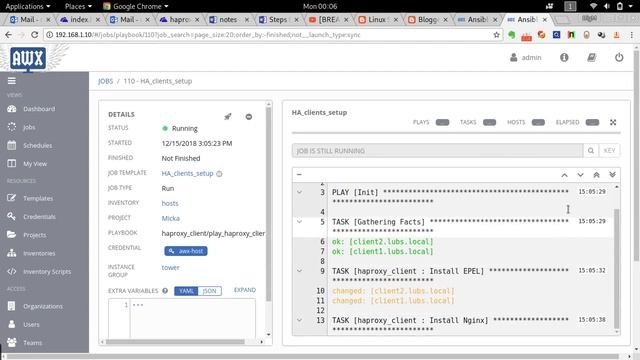 Ansible tower - HA proxy load balancing automated setup-configuration смотреть онлайн