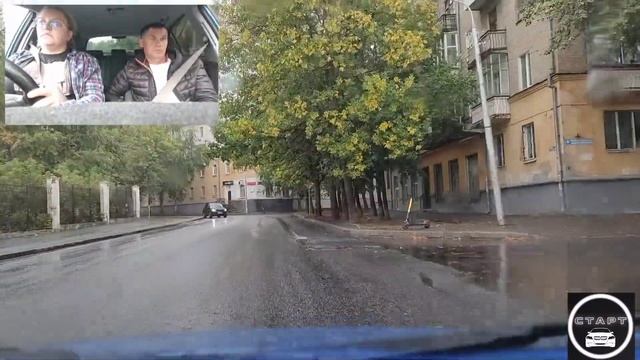 Готовимся к экзамену по вождению с Анной. Маршрут по черниковке смотреть онлайн