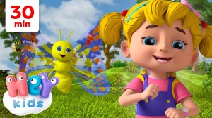 Vole, vole, vole papillon  | Chansons pour Enfants | HeyKids en Français