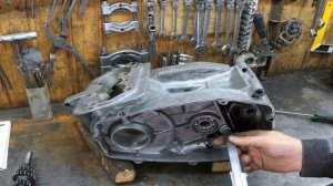 Ява 638 сборка коробки передач (из того что было)