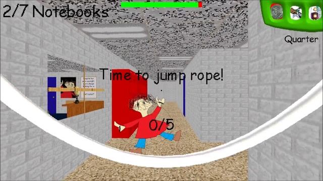 BALDI AND HIS FRIENDS ARE FLAT LIKE A PIECE OF PAPER!! | Baldi's Basics MOD: Baldi's Flat 3d Basics смотреть онлайн
