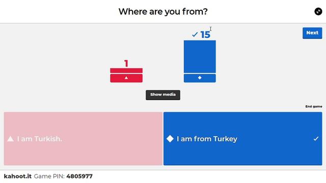 KAHOOT! ONLINE TOURNAMENT-24 GRAMMAR смотреть онлайн