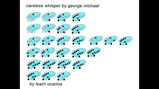 Careless Whisper Ocarina tabs смотреть онлайн