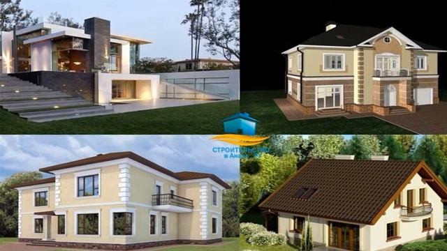 Дом из силикатного кирпича в Анапе. ЦЕНЫ. СРОКИ. смотреть онлайн