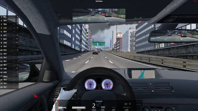 Second video | Assetto Corsa | AI Traffic Server | смотреть онлайн