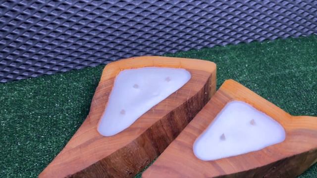 Ароматические свечи в деревянном подсвечнике в подарок арома бомбочка, подарочный набор девушке смотреть онлайн