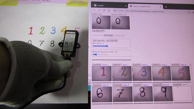 Streaming the video of M5camera with a browser and take a snapshot image with JavaScript. смотреть онлайн