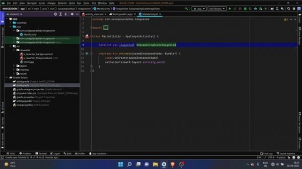 How to Zoom ImageView in Android Studio Kotlin | ImageViewZoom | Github
