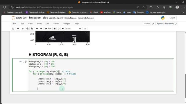 11. Pengolahan Citra : Membuat Grafik Histogram смотреть онлайн