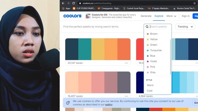 5 REKOMENDASI SITUS PALET WARNA UNTUK DESIGN | Website Color Palette смотреть онлайн