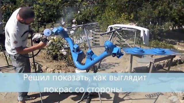 Как покрасить рычаги подвески - How to paint the suspension arms смотреть онлайн