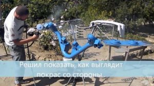 Как покрасить рычаги подвески - How to paint the suspension arms