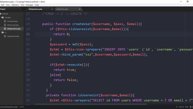11 كيفية إنشاء دالة للتحقق من إسم المستخدم أو الإيميل بقاعدة البيانات بالـ php смотреть онлайн