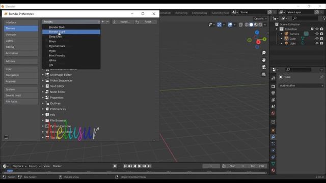 The New Blender 2 93 LTS Theme Setting смотреть онлайн