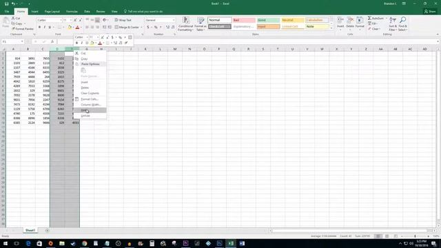 Excel 2016 : How to Hide Cells and Columns смотреть онлайн