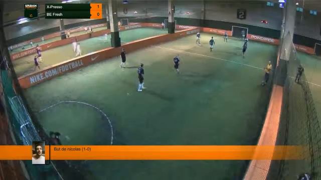 But de nicolas (1-0) - X-Presso Vs BE Fresh - 04/05/15 19:00 - Lundi 19h - Printemps 2015 смотреть онлайн