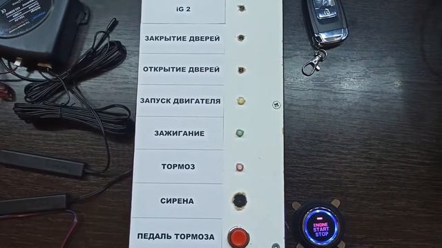 Push Start Button And Keyless Access System (Пушстарт и бесключевой доступ)