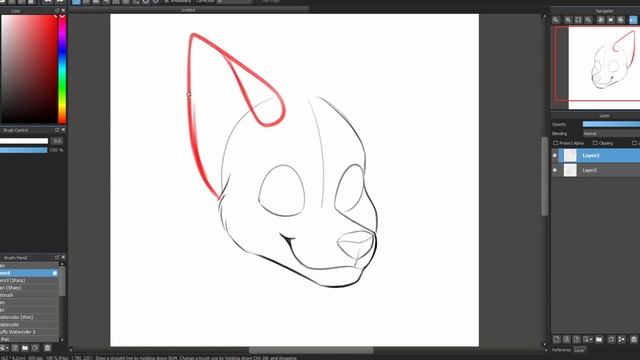 How to Draw: Furry Headshot смотреть онлайн