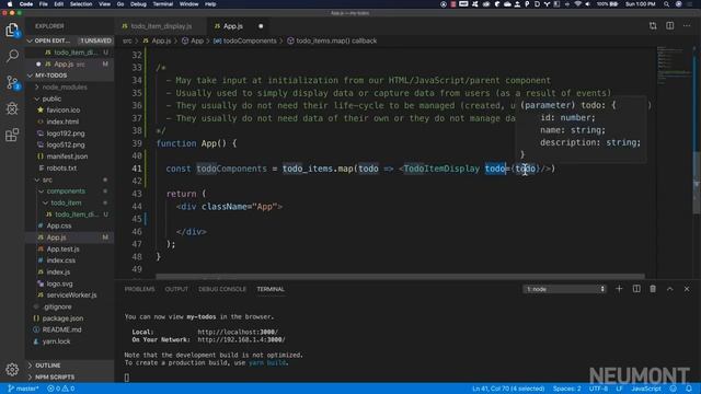 Episode 13: Iterating Over Arrays in JSX смотреть онлайн