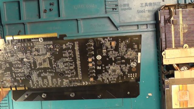 Разборка видеокарты GIGABYTE GeForce GTX 1070 G1 Gaming смотреть онлайн