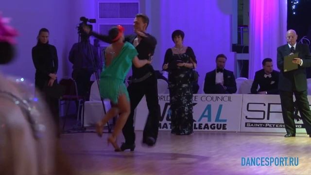 Нецветаев Кирилл - Касимовская-Нецветаева Ксения, 1/2 Pasodoble смотреть онлайн