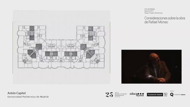 La obra de Rafael Moneo hasta 1976 (I) / Antón Capitel, Universidad Politécnica de Madrid смотреть онлайн