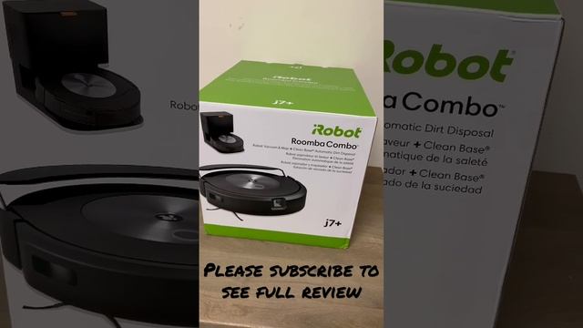 iRobot Roomba J7+ mop combo - review coming soon robot vacuum смотреть онлайн