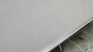 Установка экрана под ванну.