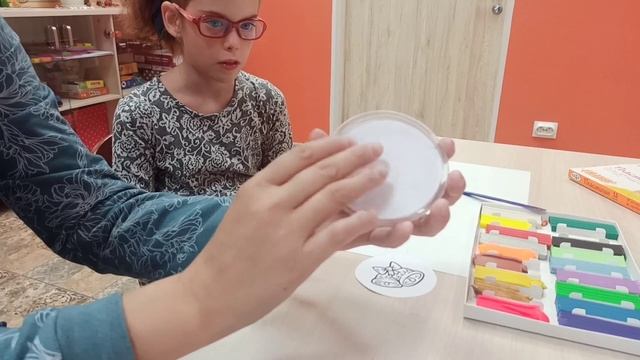 Работа в технике "Пластилинография" смотреть онлайн