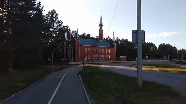 ВЕЧЕРНЯЯ ПРОГУЛКА ПО ГОРОДУ НЕФТЕКАМСКУ. В БАШКИРИИ КРАСИВЫЕ МЕЧЕТИ! смотреть онлайн