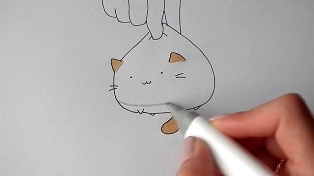 Как ПРОСТО нарисовать МИЛОГО КОТЕНКА, Рисуем Просто/833/How easy it IS to draw a CUTE KITTEN смотреть онлайн