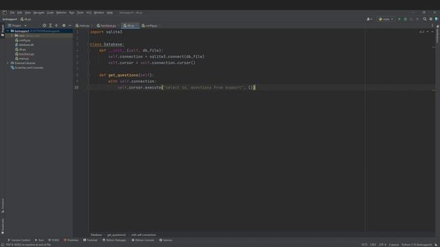 Telegram чат бот техподдержки на Python / Aiogram смотреть онлайн