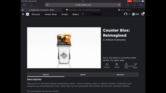 Counter Blox: Reimagined Is Off The Roblox PlatForm смотреть онлайн