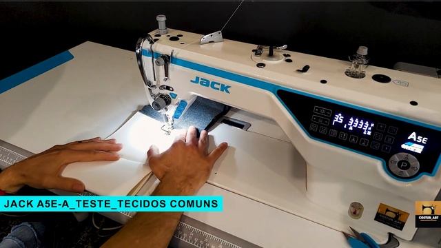 Apresentação Máquina De Costura JACK A5E A.M.H. E Comparativo Com JACK A7/A8